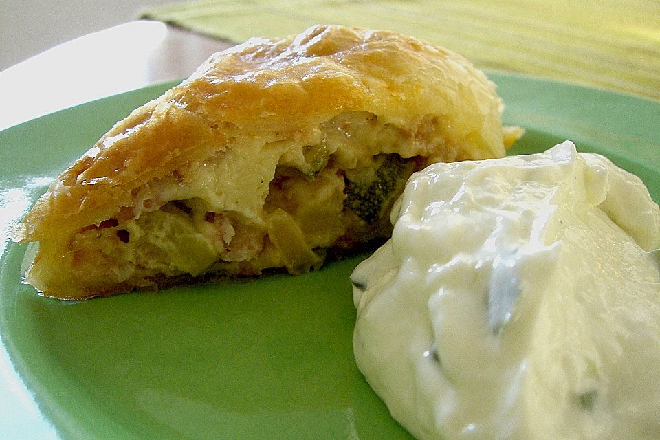 Zucchinistrudel