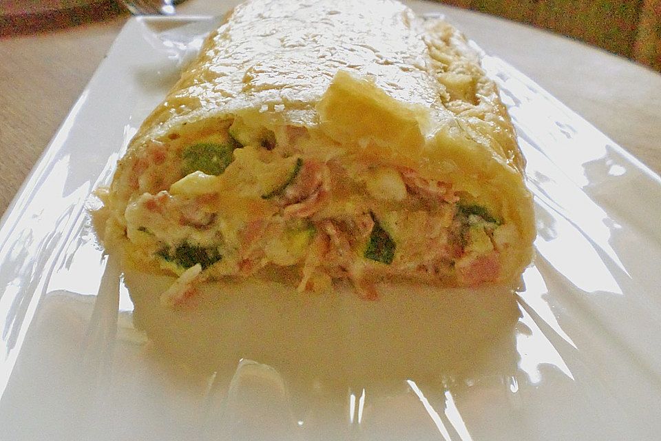 Zucchinistrudel