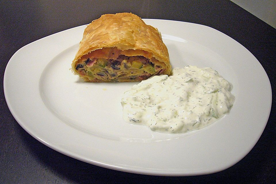 Zucchinistrudel