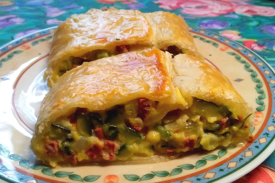 Zucchinistrudel