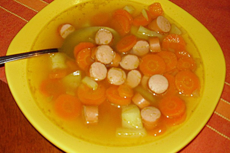 Kartoffel - Möhrensuppe