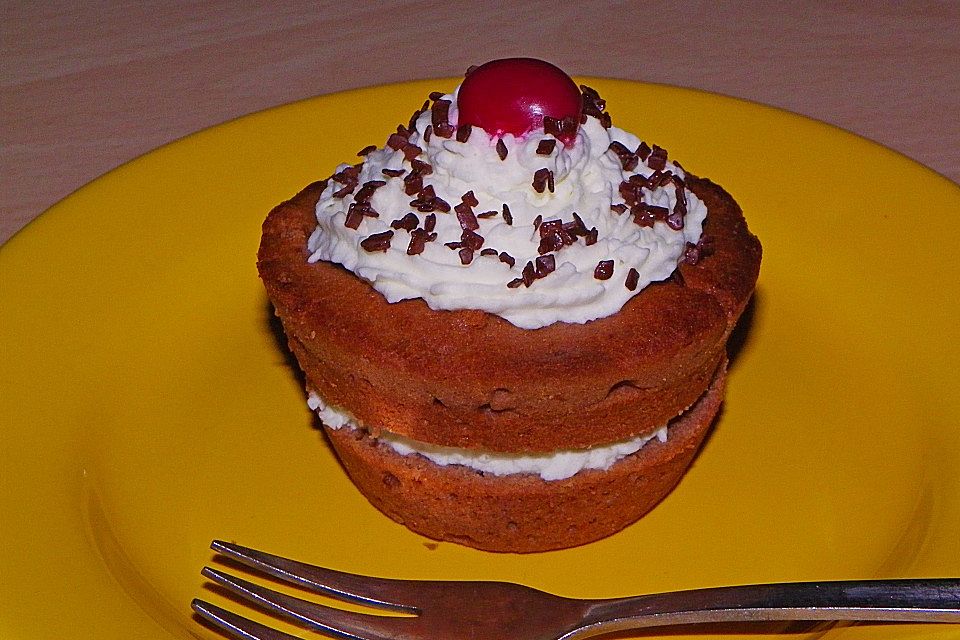 Schwarzwälder - Kirsch - Muffins