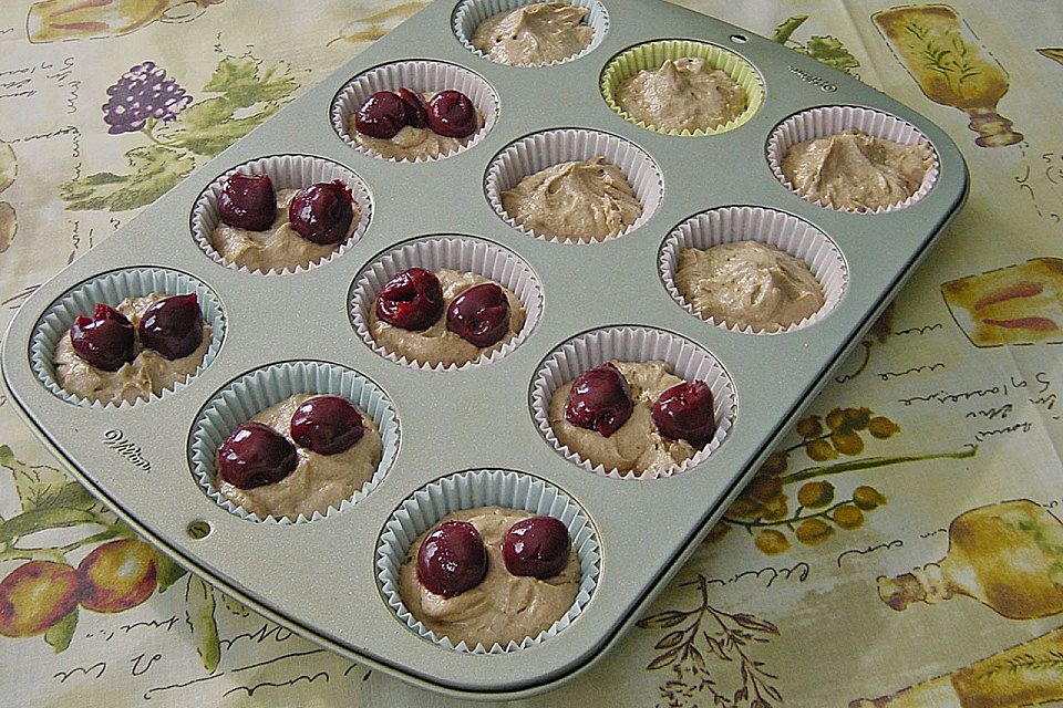 Schwarzwälder - Kirsch - Muffins