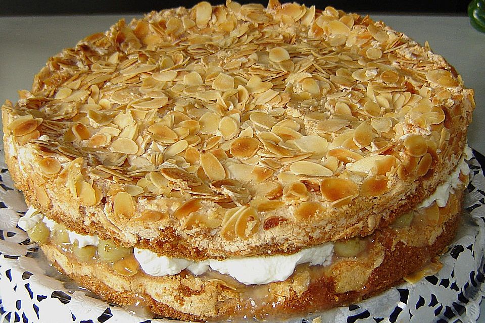 Stachelbeer - Baisertorte