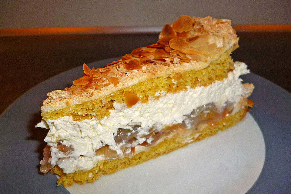 Stachelbeer - Baisertorte