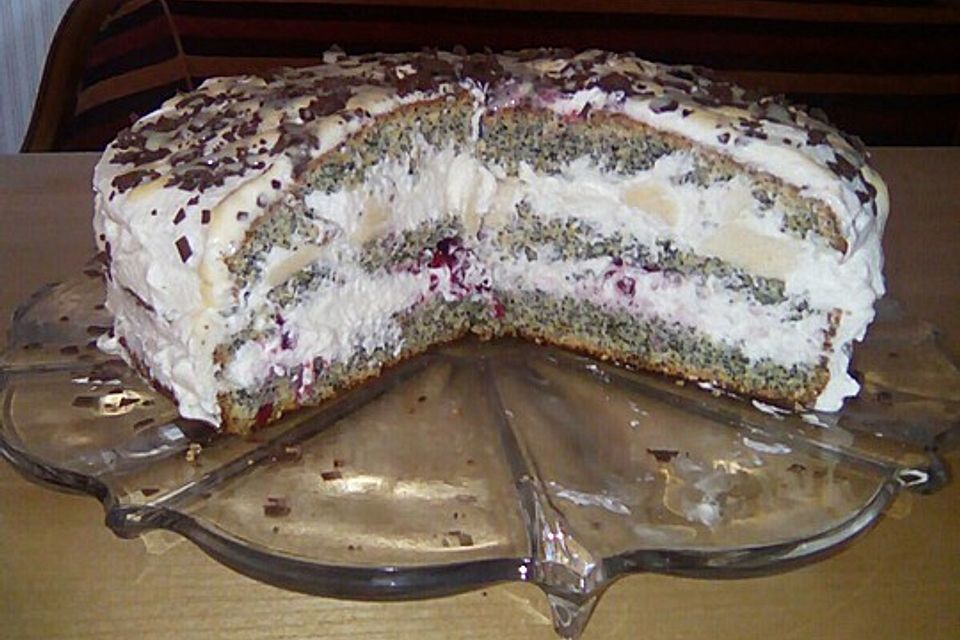 Eierlikörtorte mit Bananen