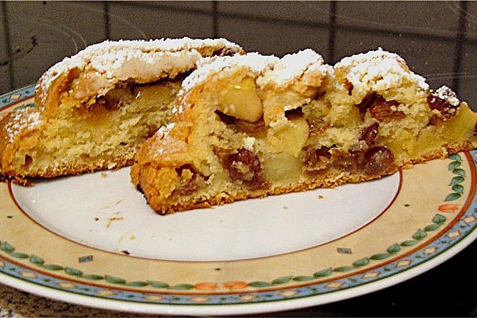 Gewickelter Apfel - Zimt - Stollen