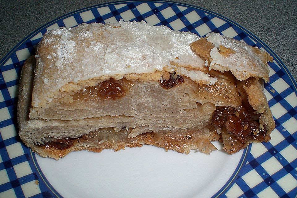 Gewickelter Apfel - Zimt - Stollen