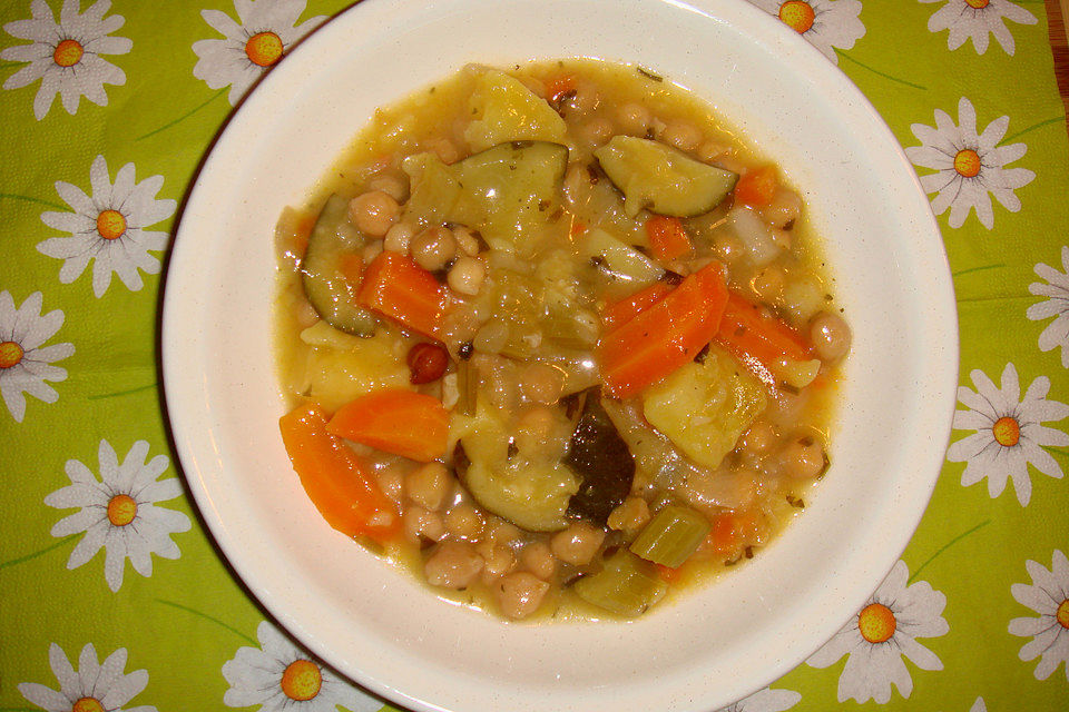 Kichererbsensuppe