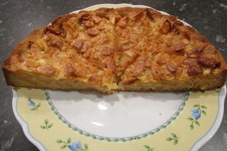 Apfel - Bienenstich Kuchen