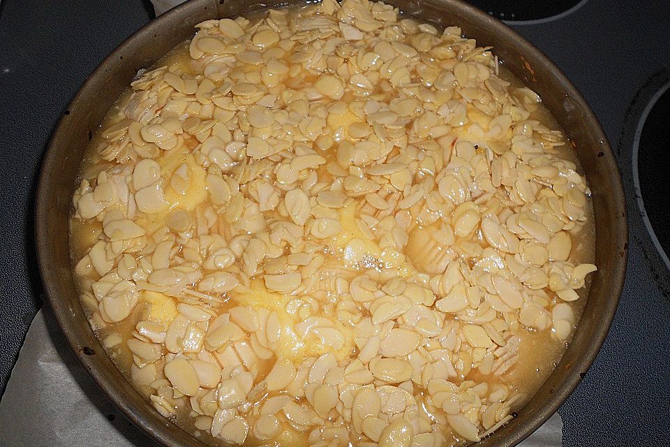 Apfel - Bienenstich Kuchen