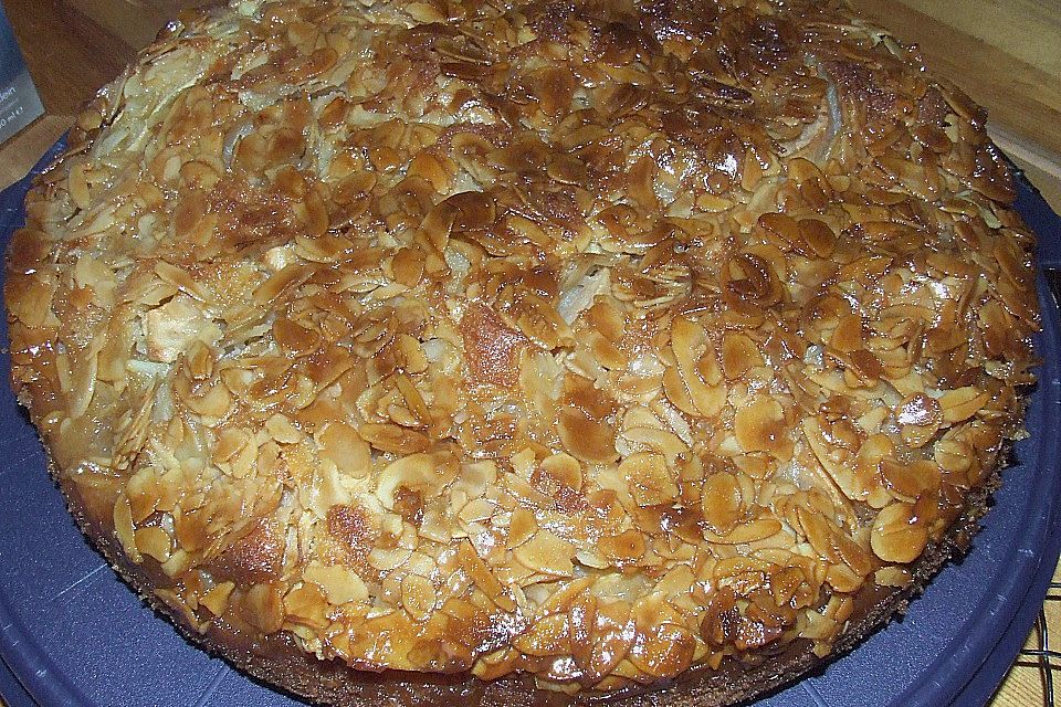 Apfel - Bienenstich Kuchen