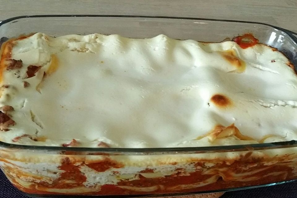 Idiotensichere Lasagne