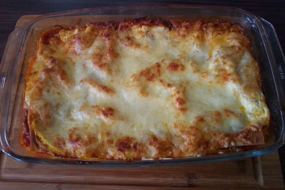 Idiotensichere Lasagne