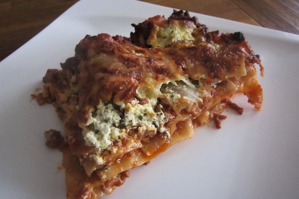 Idiotensichere Lasagne