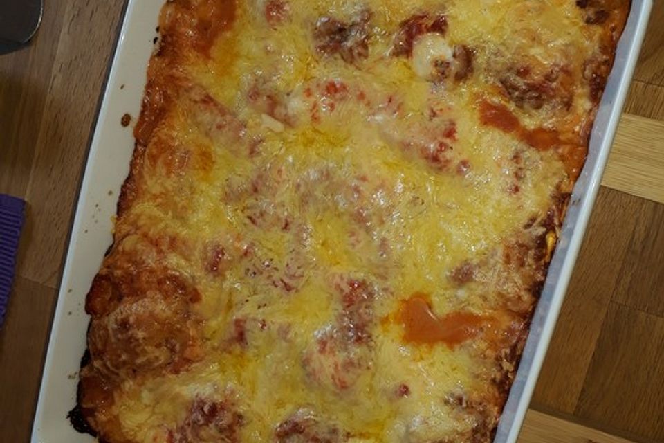 Idiotensichere Lasagne