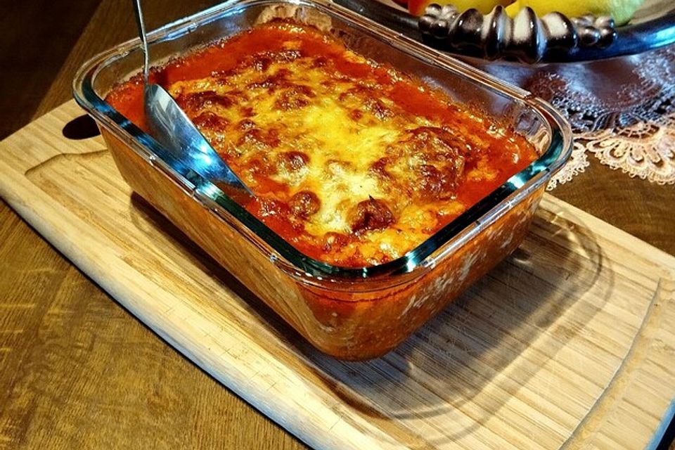 Idiotensichere Lasagne