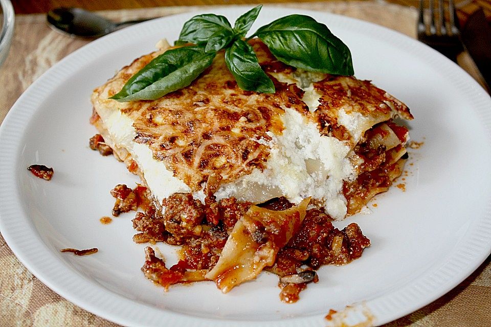 Idiotensichere Lasagne