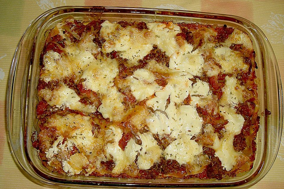 Idiotensichere Lasagne