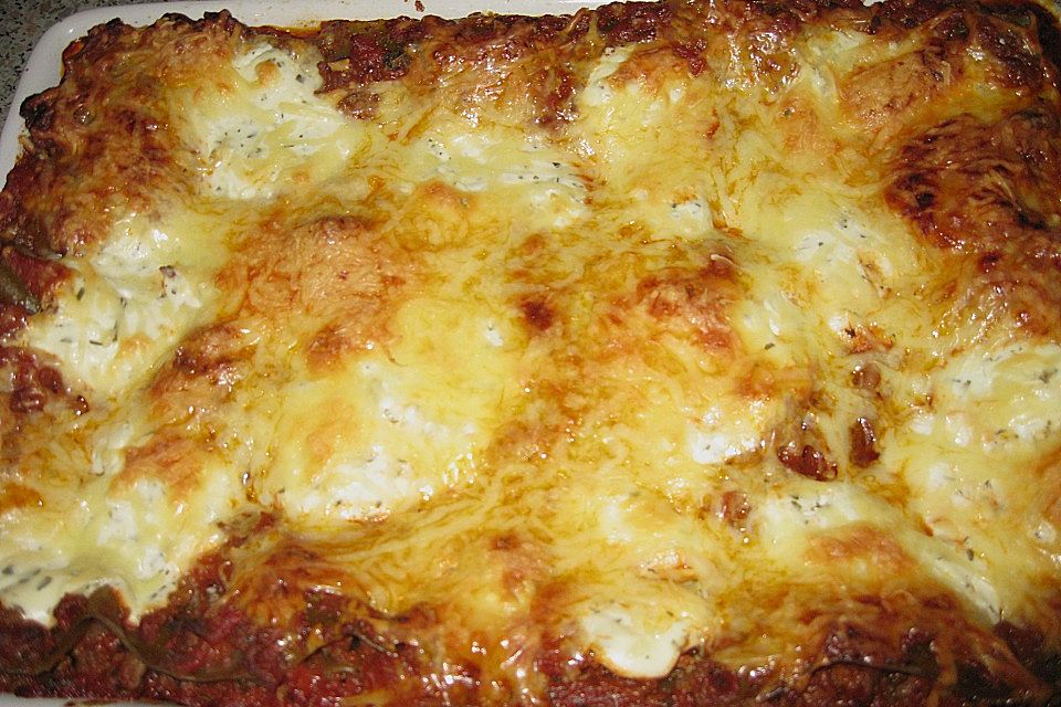 Idiotensichere Lasagne