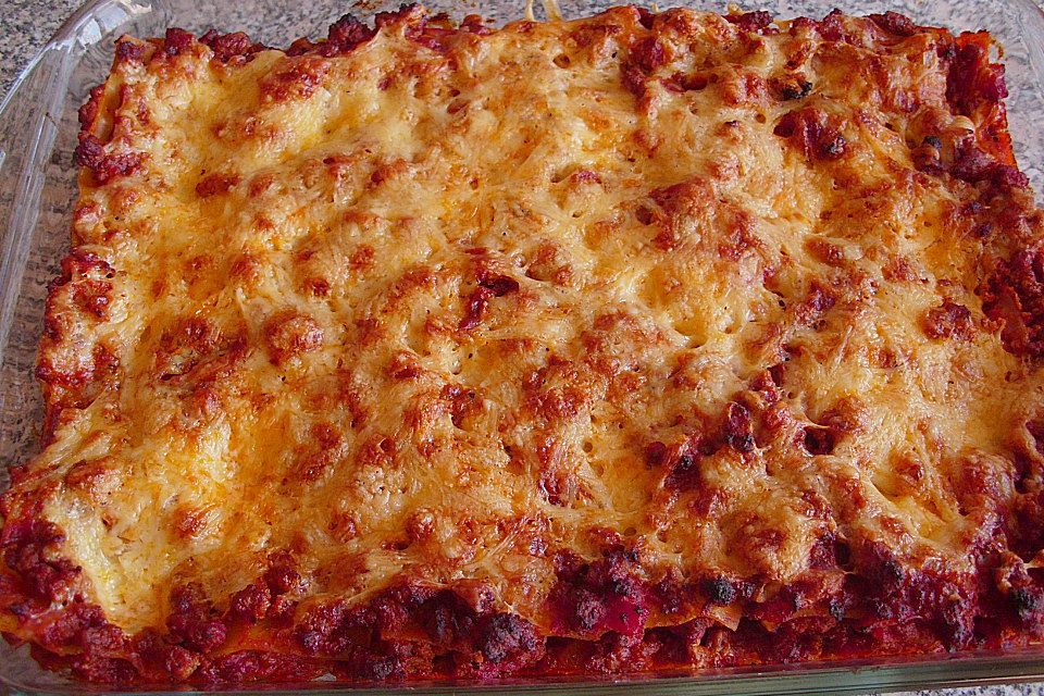 Idiotensichere Lasagne