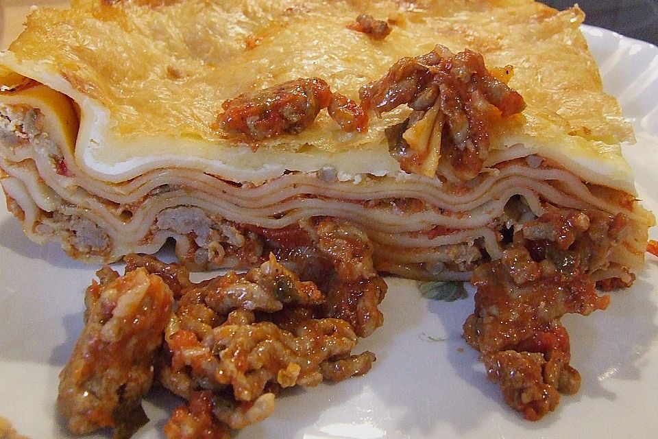 Idiotensichere Lasagne