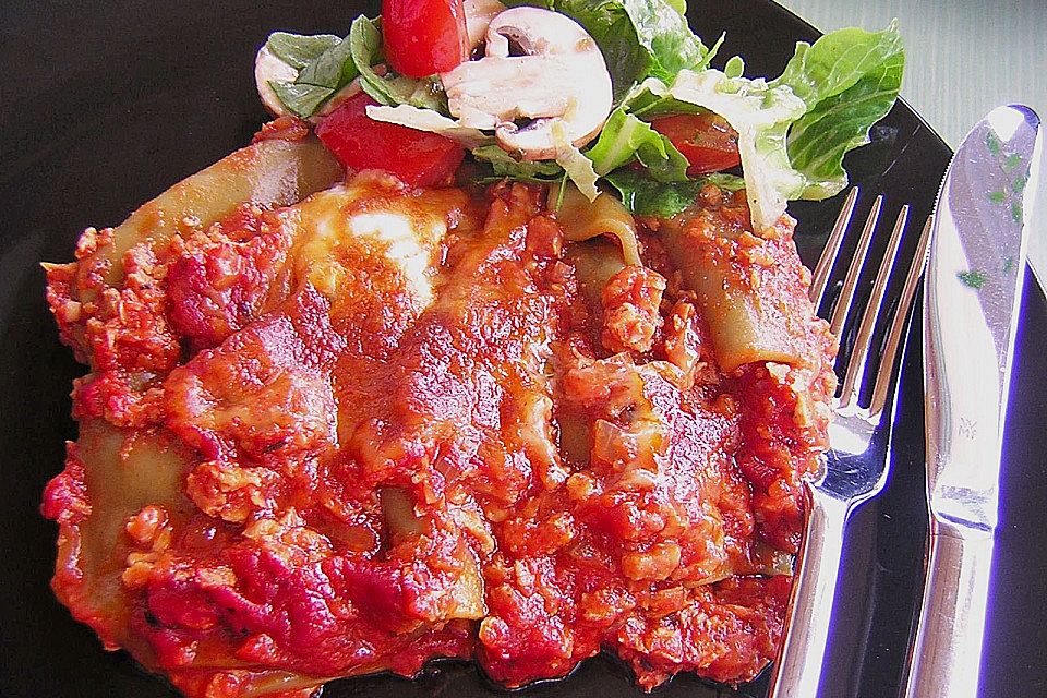 Idiotensichere Lasagne