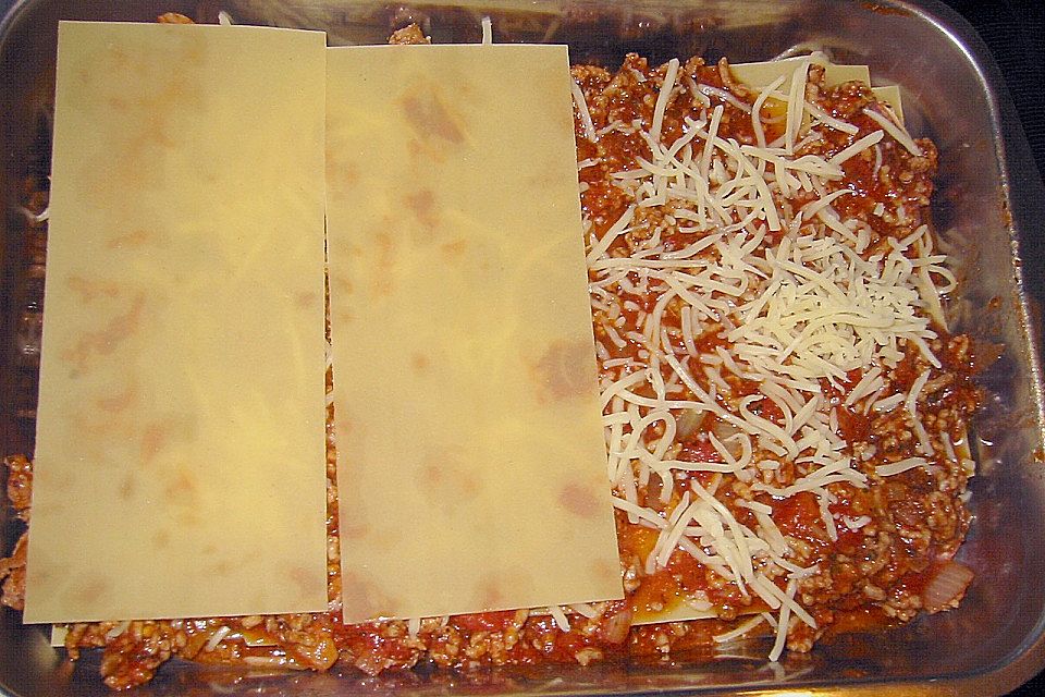 Idiotensichere Lasagne