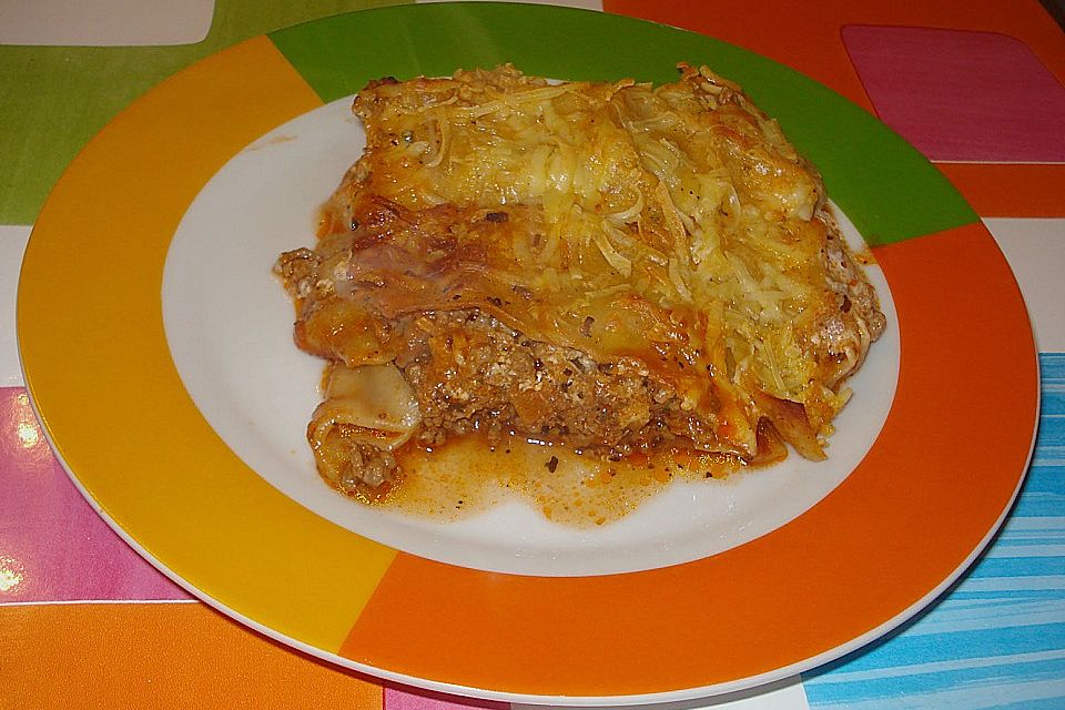 Idiotensichere Lasagne