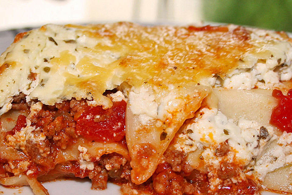 Idiotensichere Lasagne