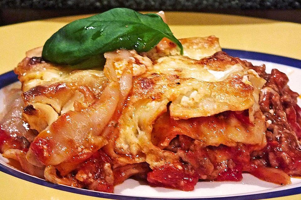 Idiotensichere Lasagne