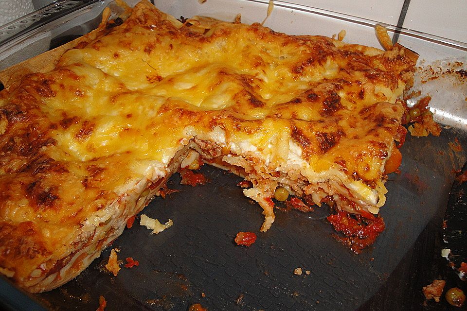 Idiotensichere Lasagne