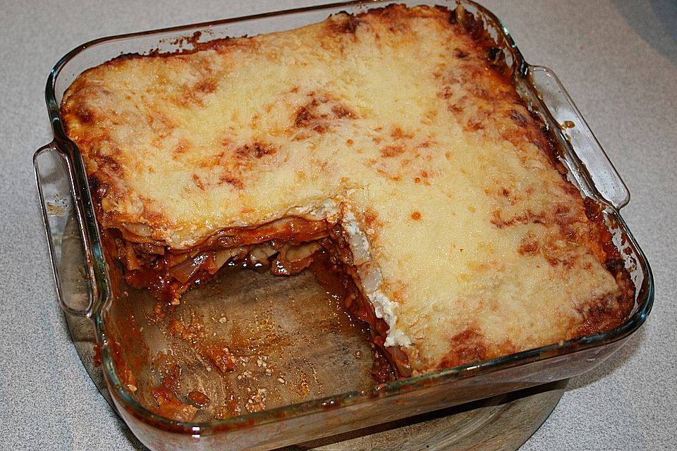 Idiotensichere Lasagne