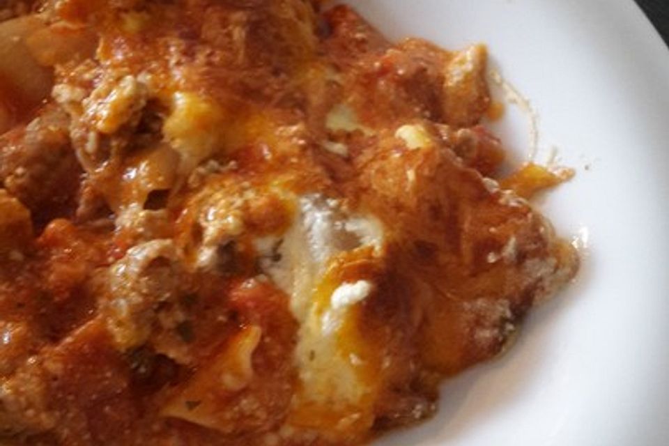 Idiotensichere Lasagne