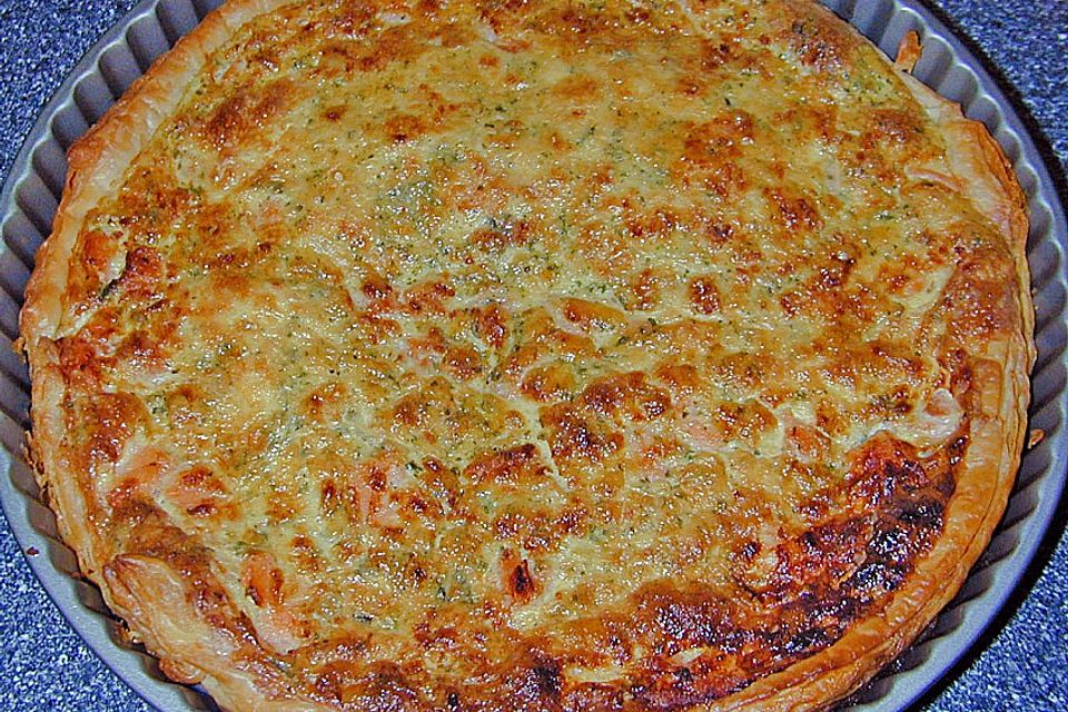 Kräuter - Lachs - Quiche