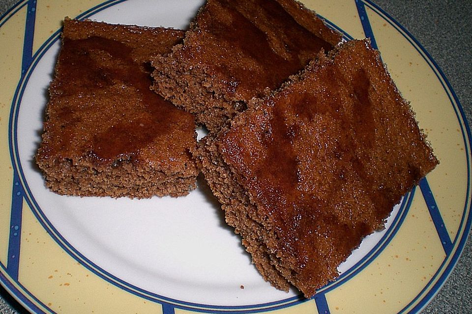 Falsche Lebkuchen - Schnitten