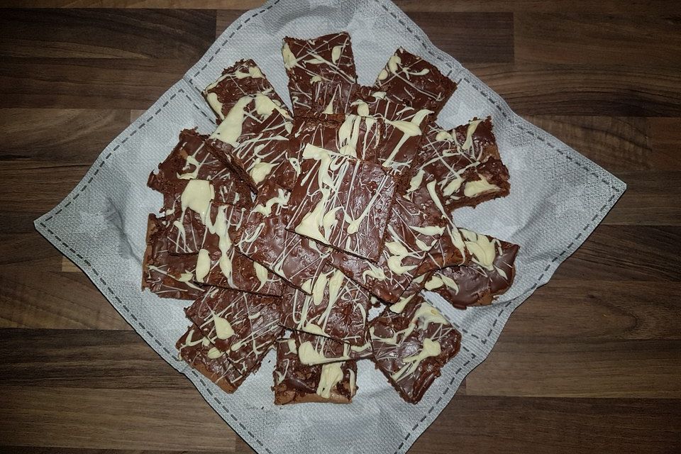 American Double Choc Brownies