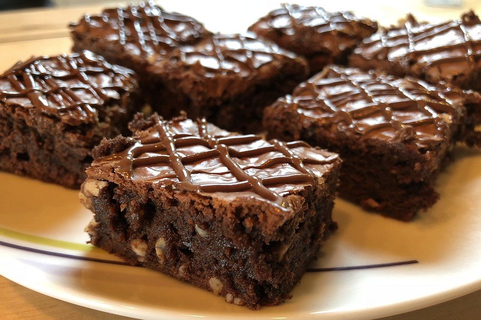 American Double Choc Brownies