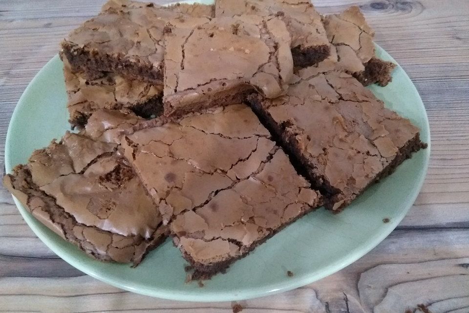 American Double Choc Brownies