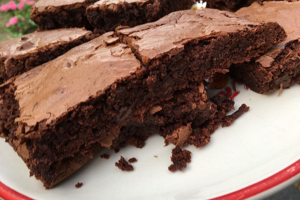 American Double Choc Brownies