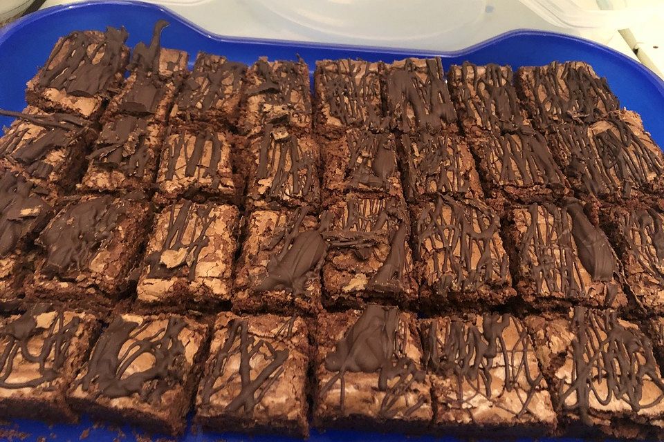 American Double Choc Brownies