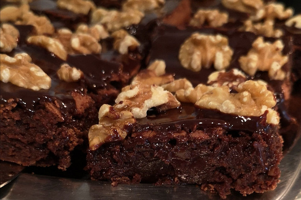 American Double Choc Brownies