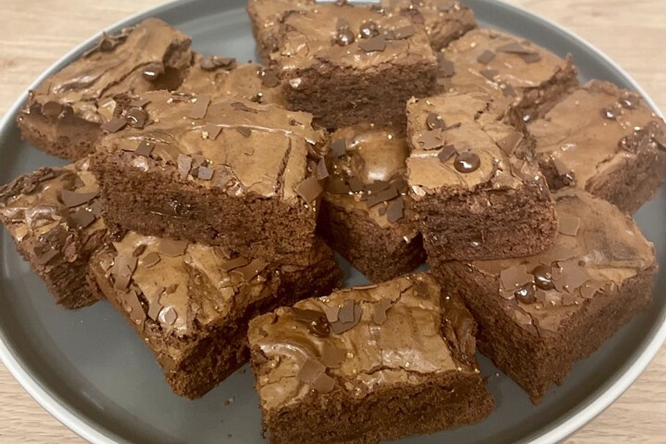 American Double Choc Brownies