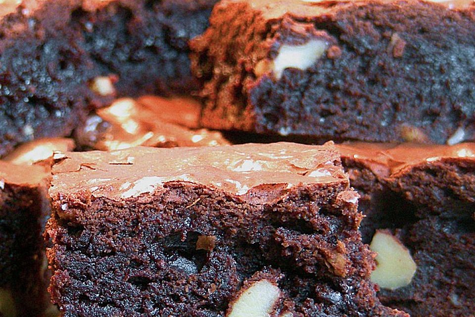 American Double Choc Brownies