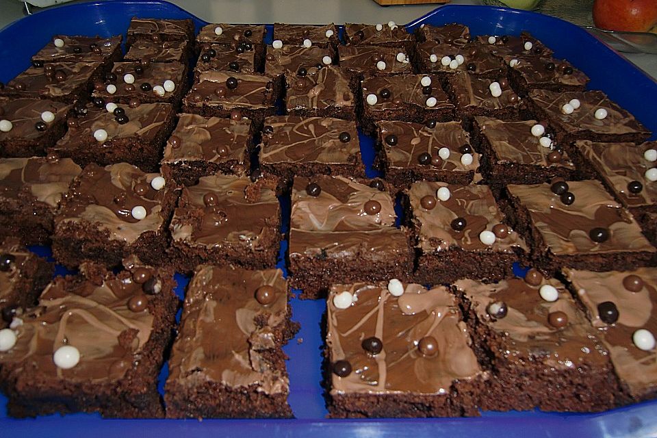 American Double Choc Brownies