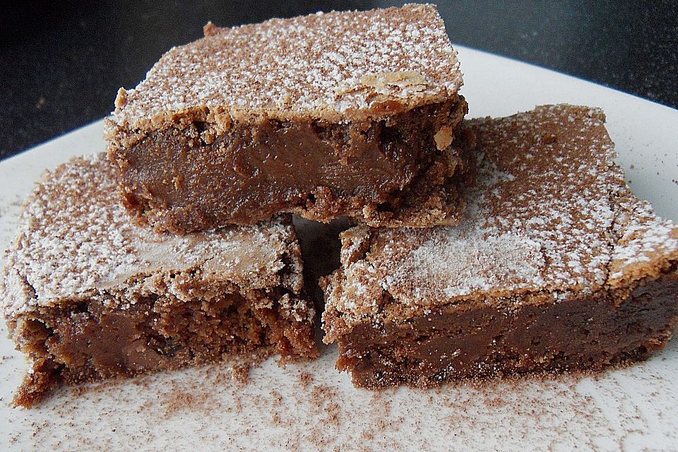 American Double Choc Brownies