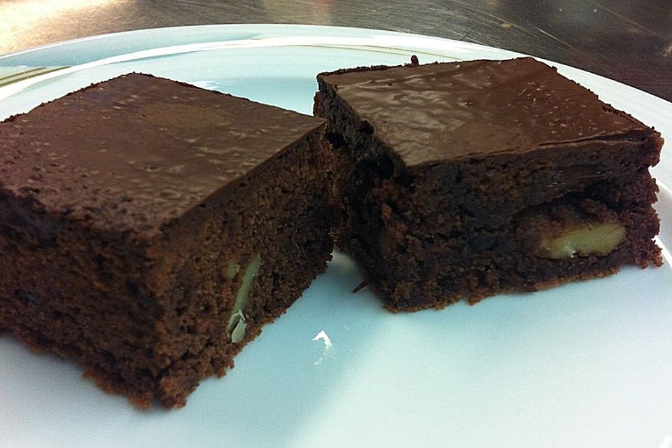 American Double Choc Brownies