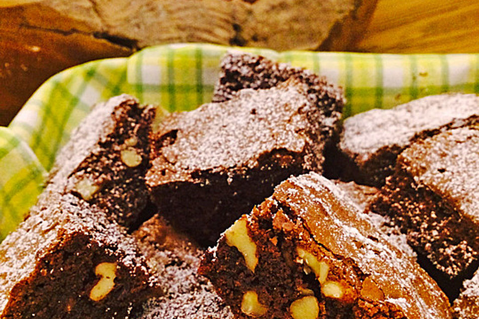 American Double Choc Brownies