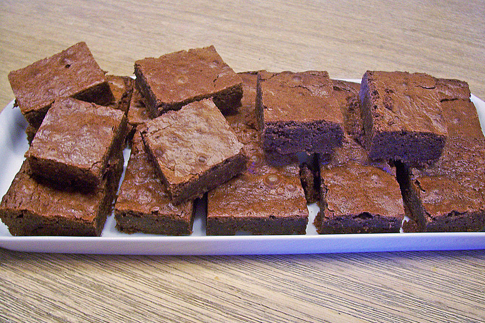 American Double Choc Brownies