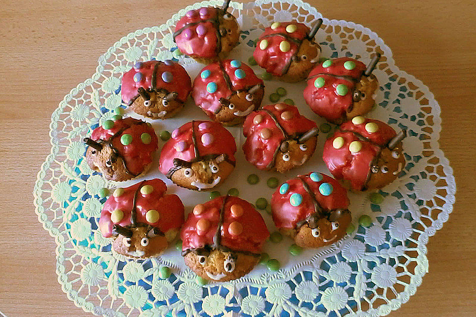 Marienkäfer - Muffins